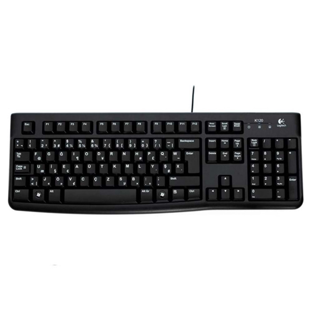 Logitech K120 F Türkçe USB Klavye (920-004163)