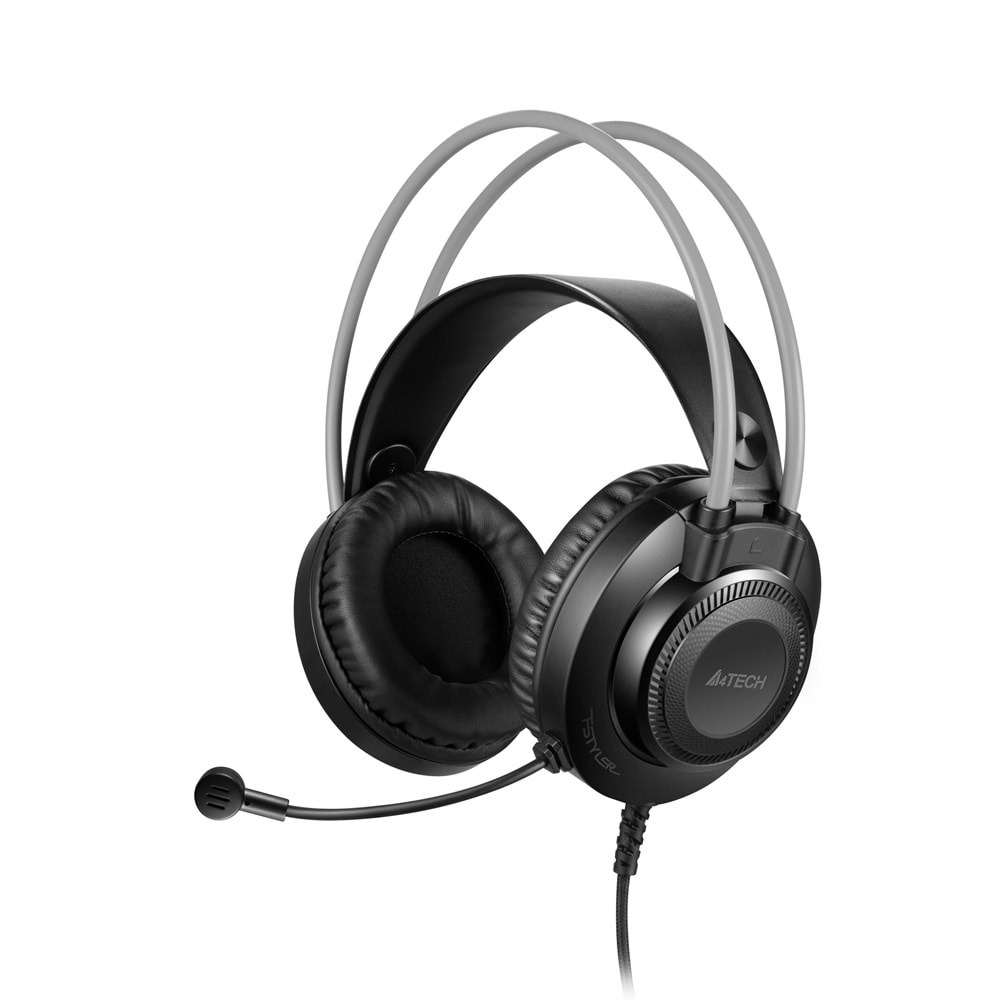 A4 Tech FH200U Fstyler Mikrofonlu USB Stereo Kulaklık (Gri)