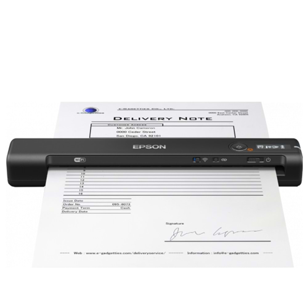 Epson Workforce ES-60W Mobil Tarayıcı (WiFi) (A4)