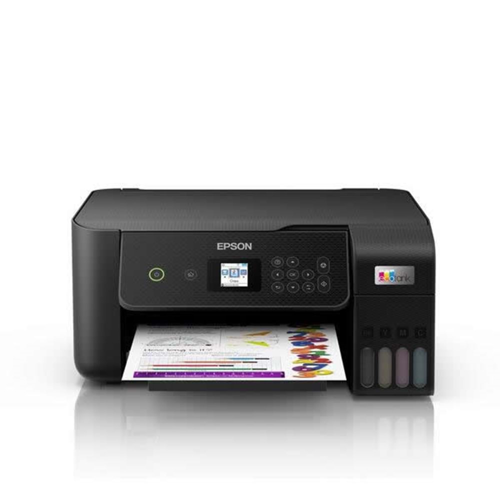 Epson EcoTank L3260 LCD Ekranlı 3'ü 1 (Tarayıcı + Fotokopi + Wi-Fi) - C11CJ66407