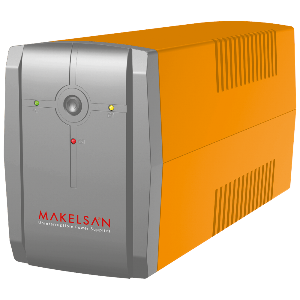 Makelsan Lion 650 VA USB (1x 7AH) (5-10dk) Line Interactive K.G.K