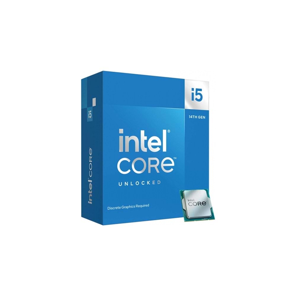 Intel Core i5-14600K LGA1700 İşlemci (Box - Vga'sız - Fansız)