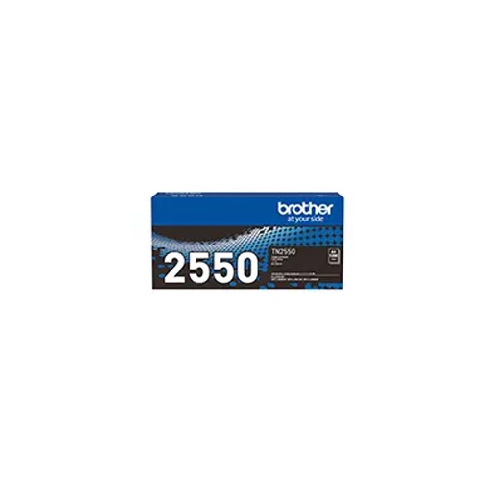 Brother TN2550 Siyah Toner 1200 Sayfa