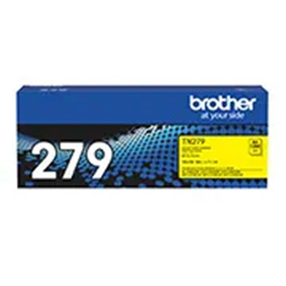 Brother TN279Y Standart Kapasiteli Sarı Toner 1200 Sayfa 