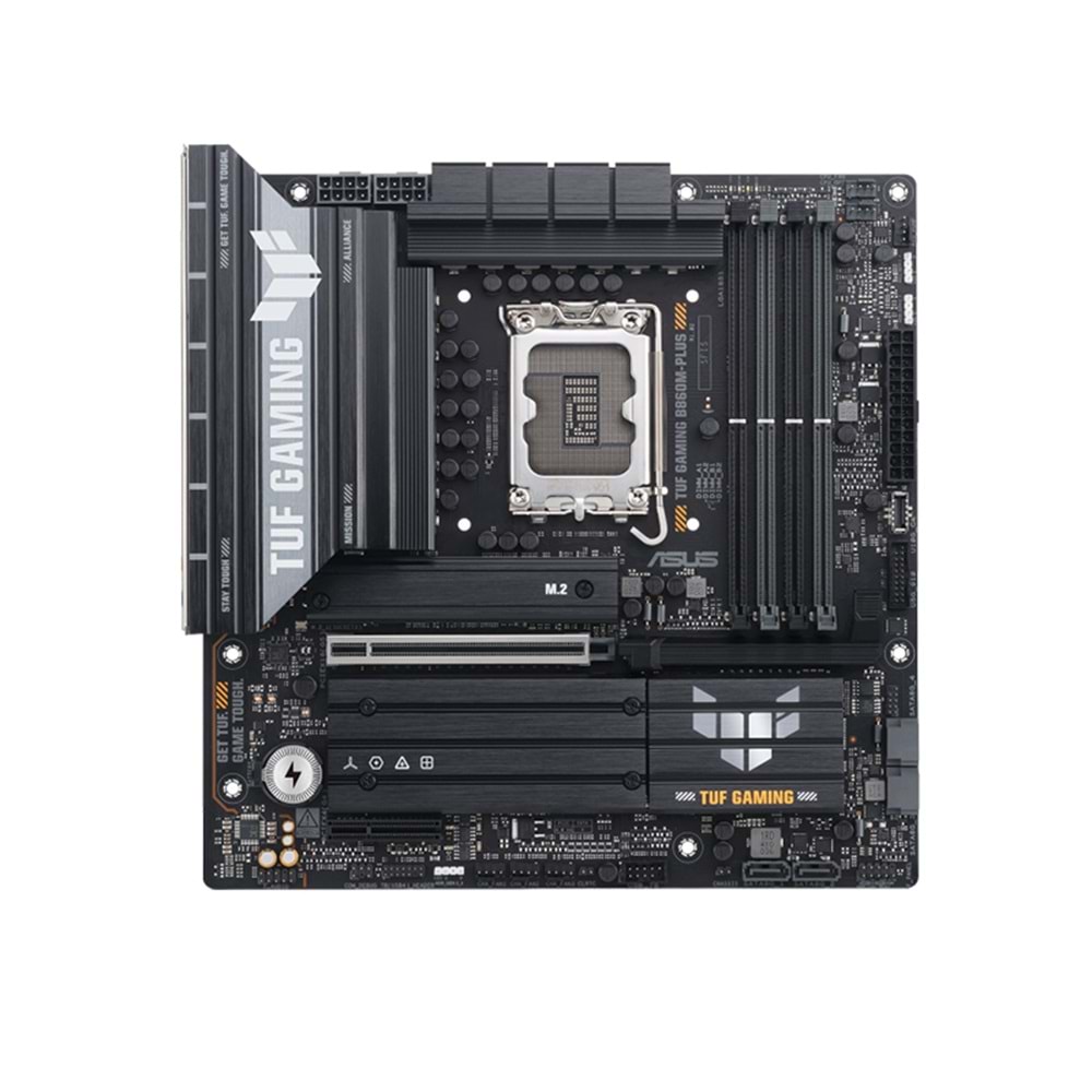Asus TUF GAMING B860M-PLUS B860 DDR5 M.2 DP/HDMI PCI 5.0 1851p Anakart