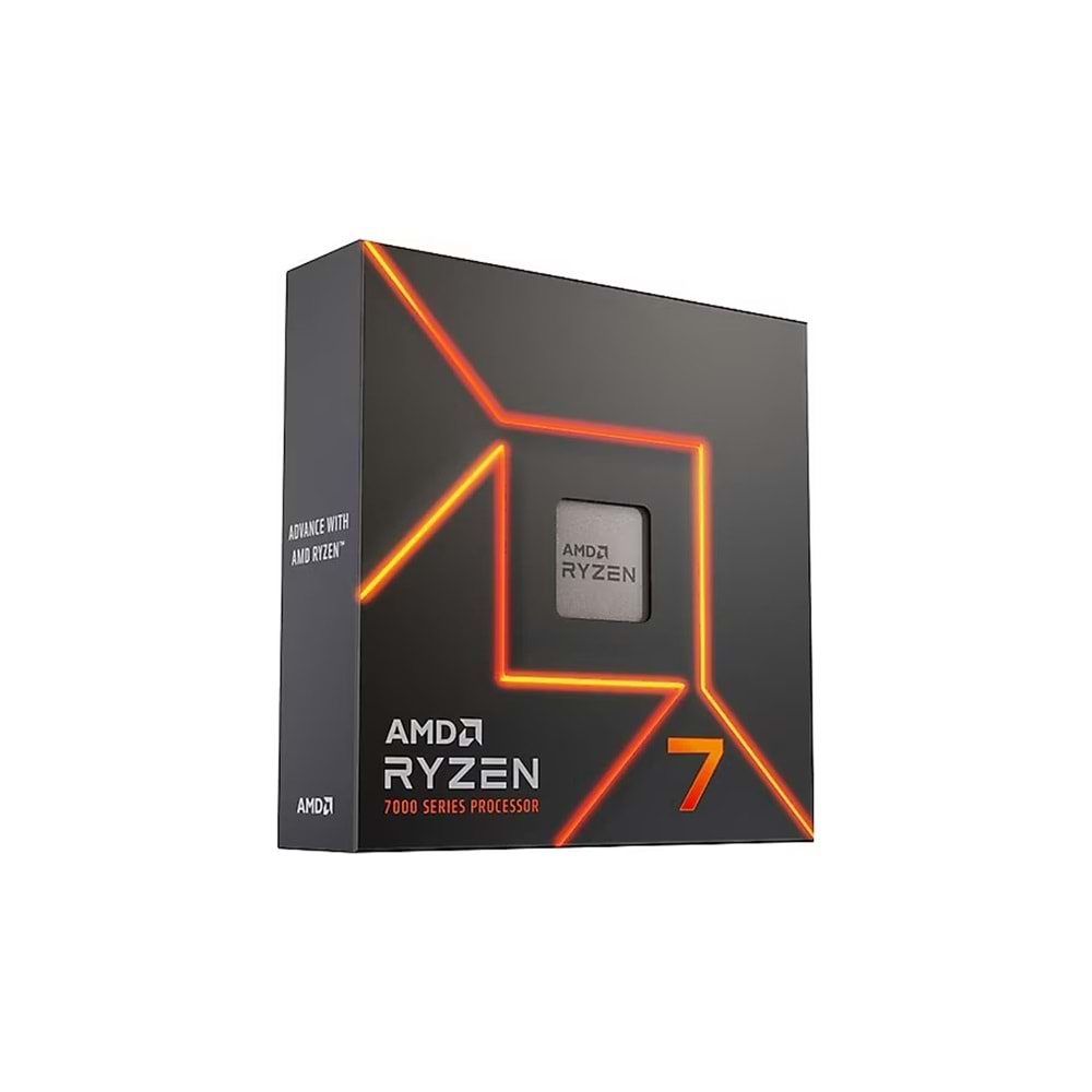 Amd Ryzen 7 7700X 4.5/5.4GHz 32MB 105W Radeon Graphics AM5 İşlemci (Tray)