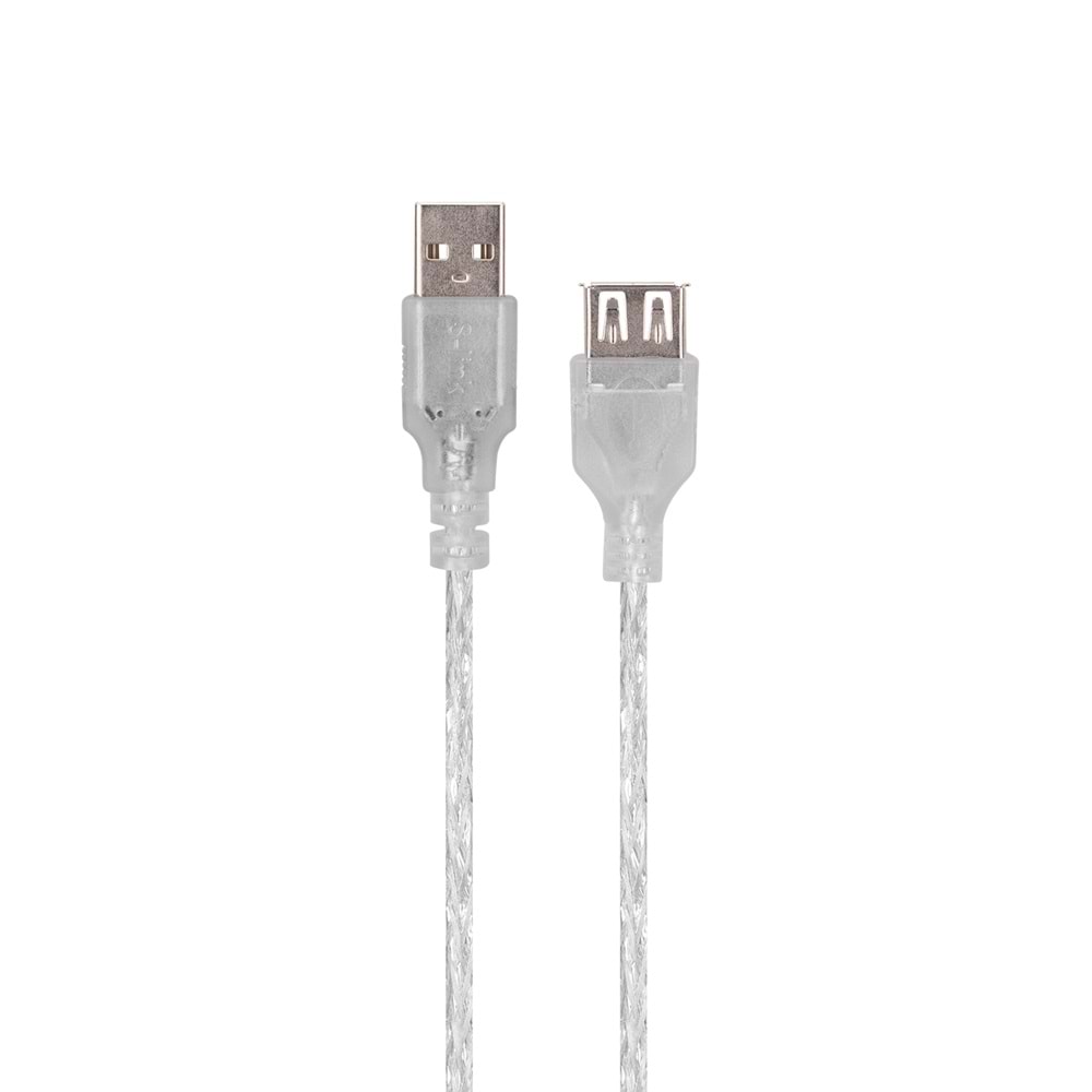 S-link SL-AF2005 Usb2.0 Şeffaf Uzatma Kablo (5m)