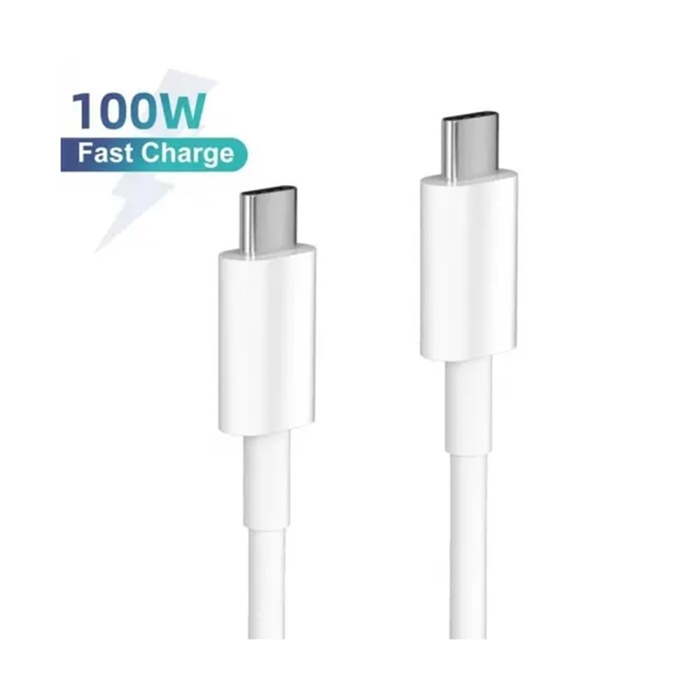 Sensei SNSPD100-1M Type-C To Type-C 100W Data ve Şarj Kablosu (1m)