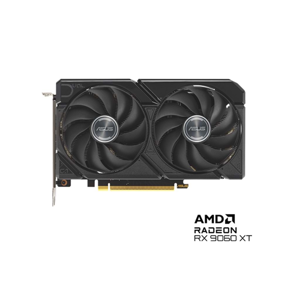 Asus DUAL-RX9060XT-8G 8GB GDDR6 128Bit DP/HDMI PCI 5.0 Ekran Kartı