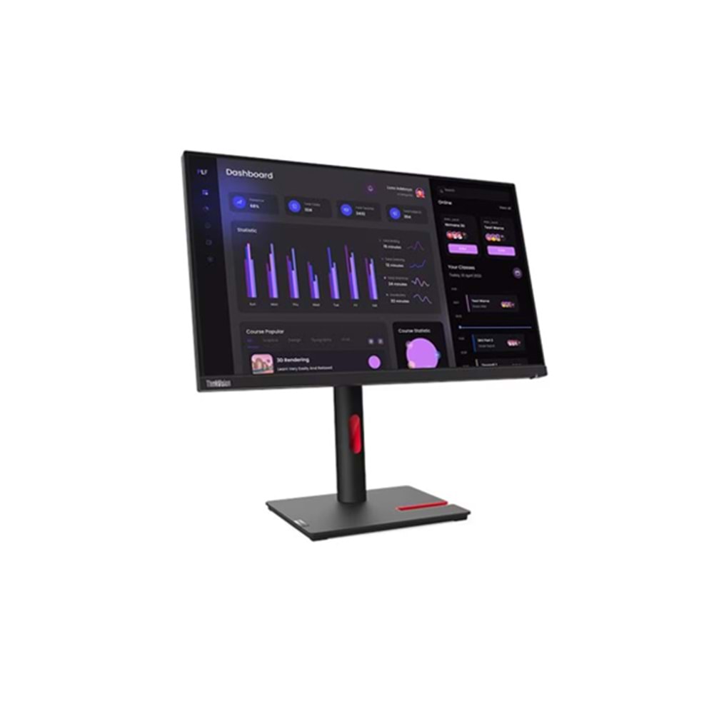 Lenovo 23.8 63CFMATXTK FullHd 4ms 60Hz T24I-30 Dp/Hdmi/Vga WLED Pivot Monitör