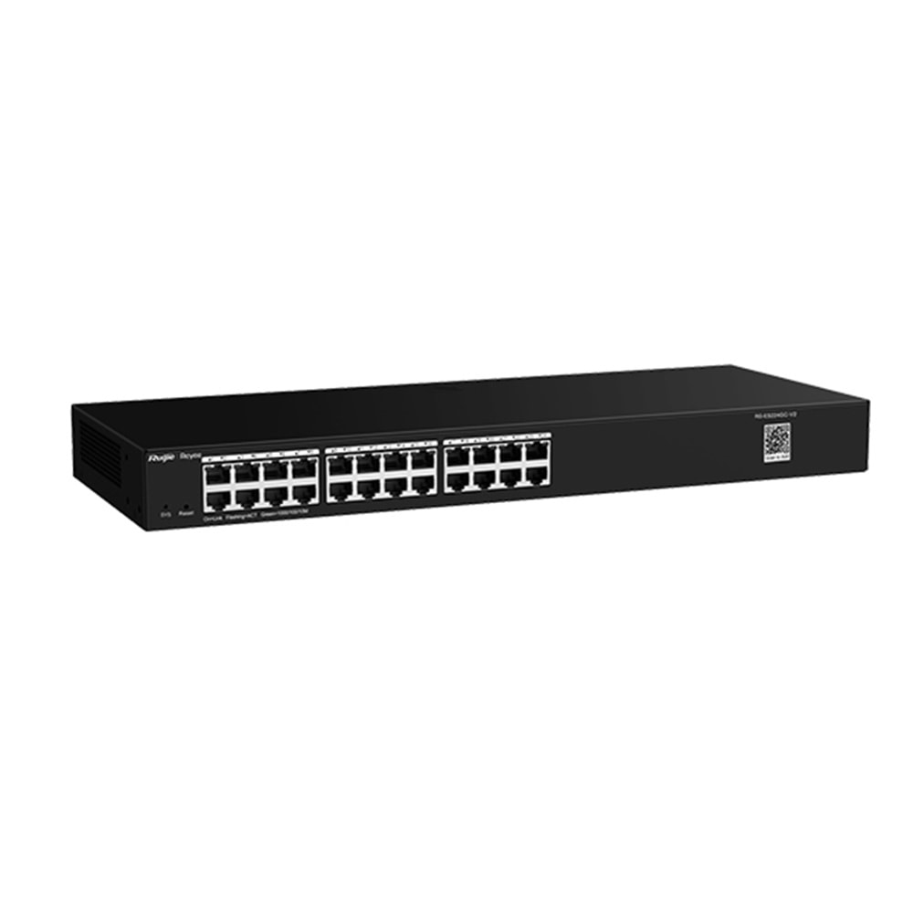 Ruijie Reyee RG-ES224GC-V2 24-Port 10/100/1000 Yönetilebilir Rack Mount Switch