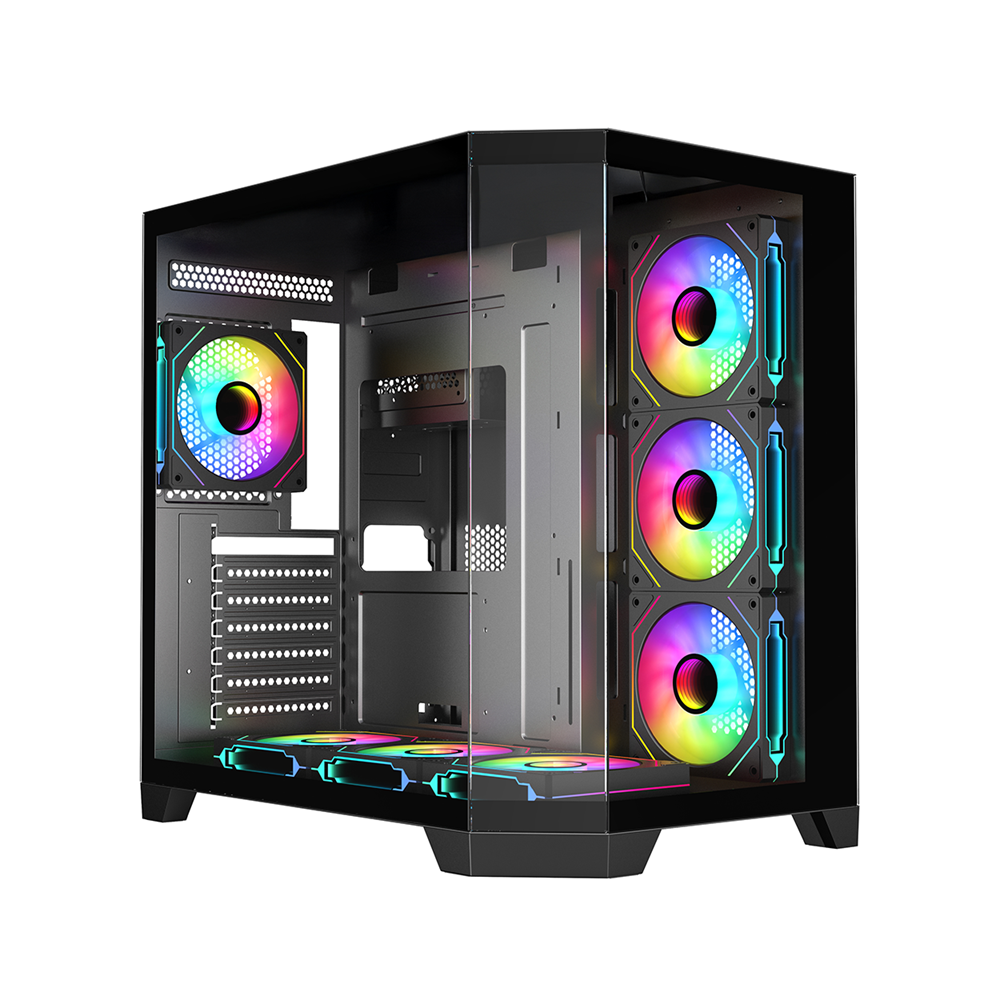 Frisby 850W 80+ Bronze Gaming Kasa (7X RGB Fan)(FC-9550G)