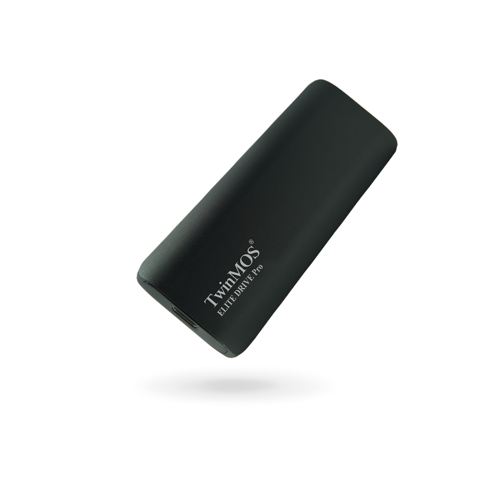 TwinMOS 2TB External SSD USB/Type-C 1100-1050MB/s (Dark Gray) (PSSD2TBEDP)