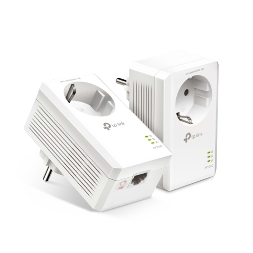Tp-Link TL-PA7017P KIT AV1000 Gigabit Powerline Starter Kit (Powerline Adaptör)
