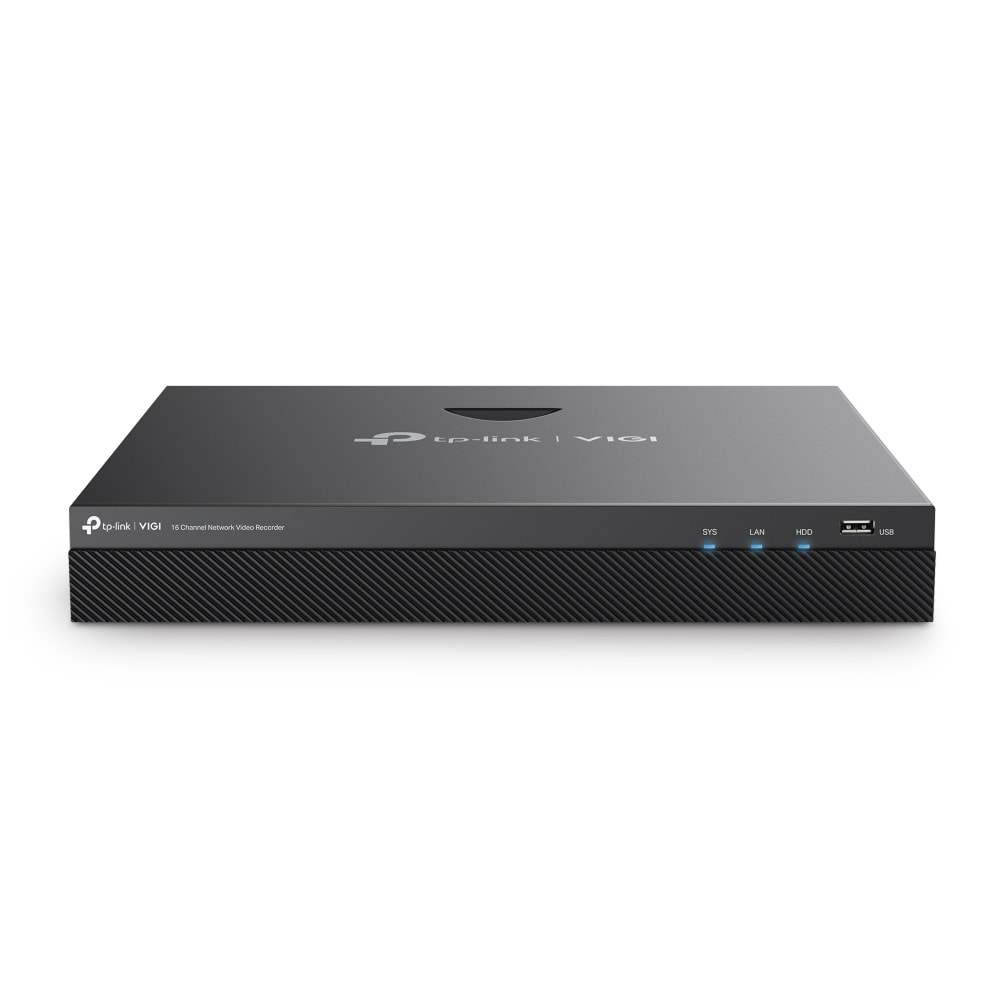 Vigi NVR2016H-16MP 16 Kanal 4K 2 Sata NVR (H265+,140W)
