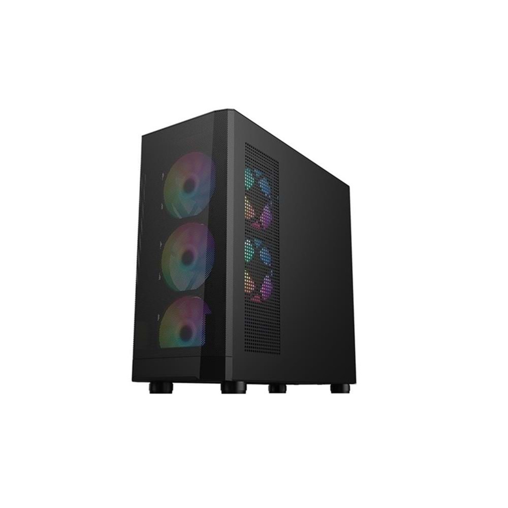 1ST Player FD5-M 600W 80+ ARGB MESH USB3.0 M-ATX Siyah Kasa