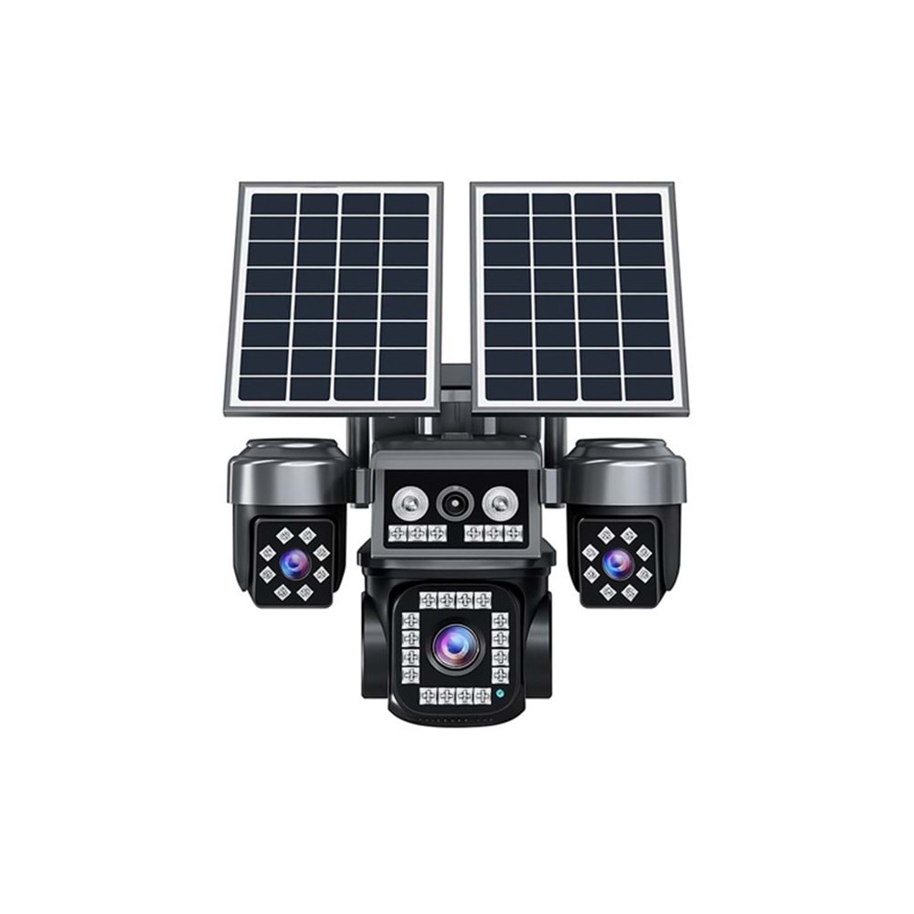 Balandi PRO-8420GIP 8MP 4 Kameralı 4G eSIM AOV Solar Kamera HiEasy