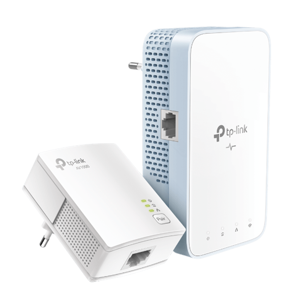 Tp-Link TL-WPA7517 KIT AV1000 Gig. Powerline AC750 Wi-Fi Kit ( Powerline Adap