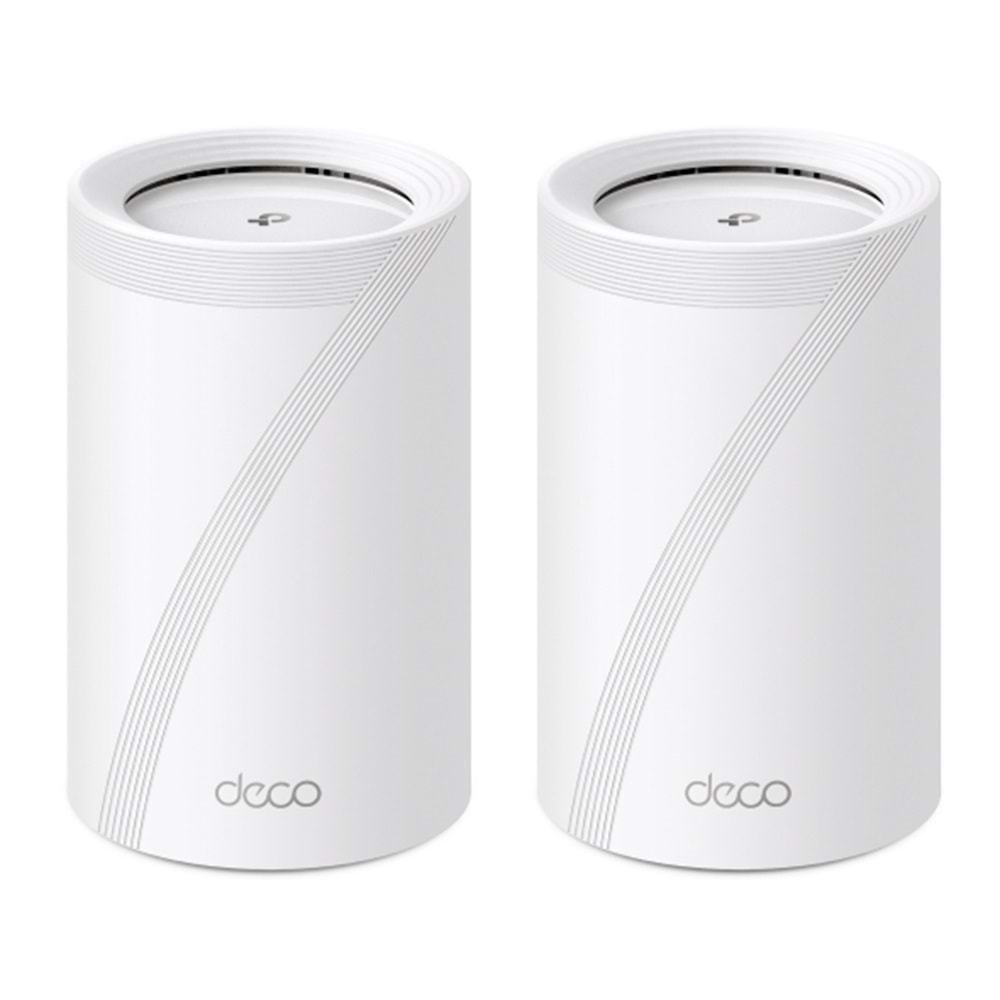 Tp-Link Deco BE65(2-pack) BE9300 Whole Home Mesh WiFi 7 System (2X)(Menzil Geniş