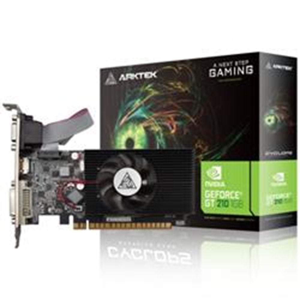 Arktek GT210 1GB 64-Bit DDR3 HDMI/DVI/VGA PCI 2.0 Ekran Kartı