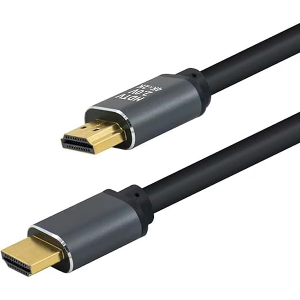 Codegen CPS4K200 4K 30Hz 2.0 - Ethernet 18Gbps Metal Başlık HDMI Kablo (20m)