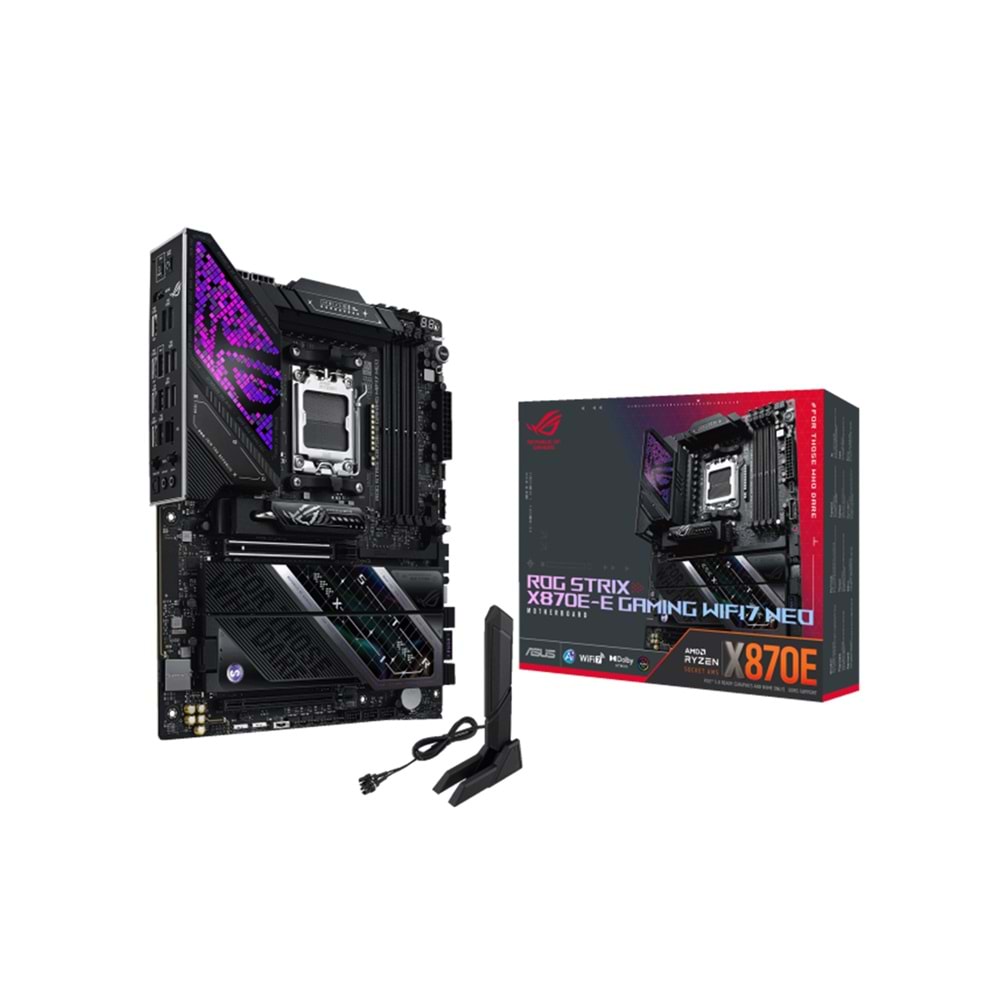 Asus ROG STRIX X870E-E GAMING WIFI7 NEO X870E DDR5 USB4 HDMI PCI 5.0 AM5 Anakart