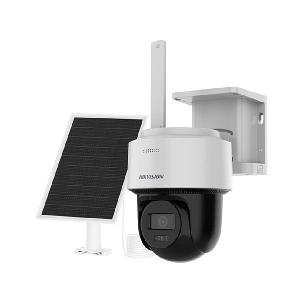 Hikvision DS-2CFSP4/4G 4MP 2.8mm 7/24 AOV Solar 4G PT Kamera 