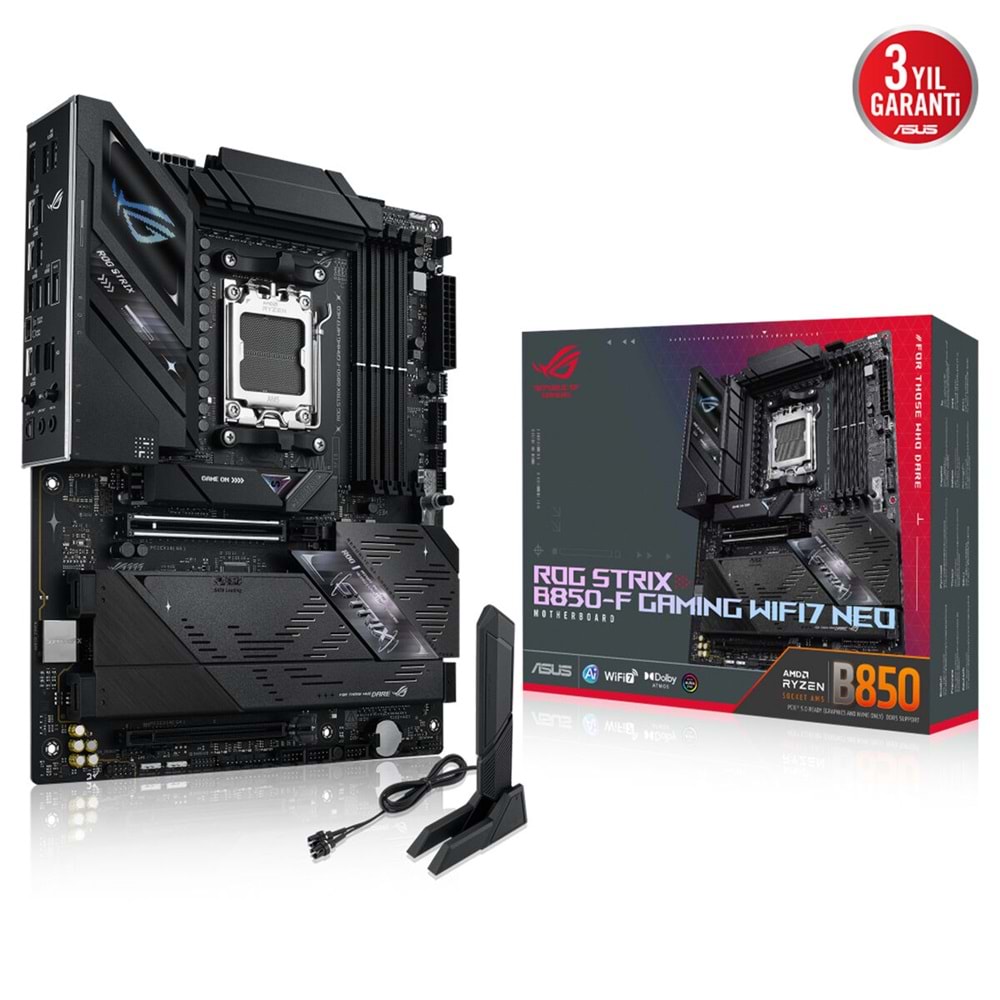Asus ROG STRIX B850-F GAMING WIFI7 NEO AMD B850 DDR5 M.2 HDMI/USB-C PCI 5.0 AM5
