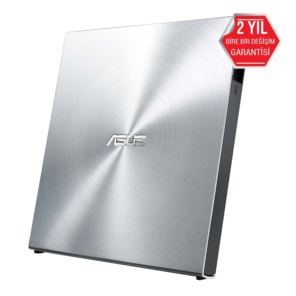 Asus SDRW-08U5S-U - SILVER M-Disc Destekli 8X Harici İnce DVD Yazıcı