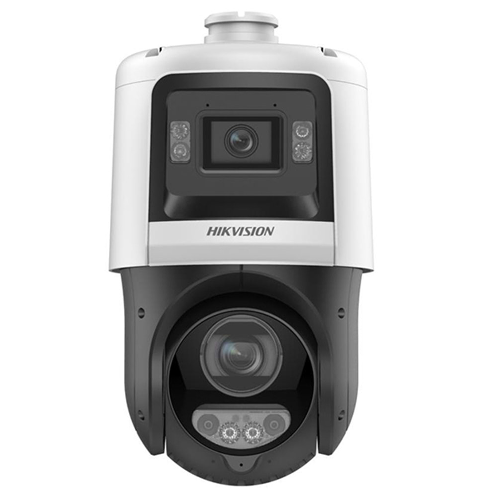 Hikvision DS-2SE4C425MWG-E/RB/14 TandemVu 4+4MP 25X ColorVu R/B Strobe Light PTZ