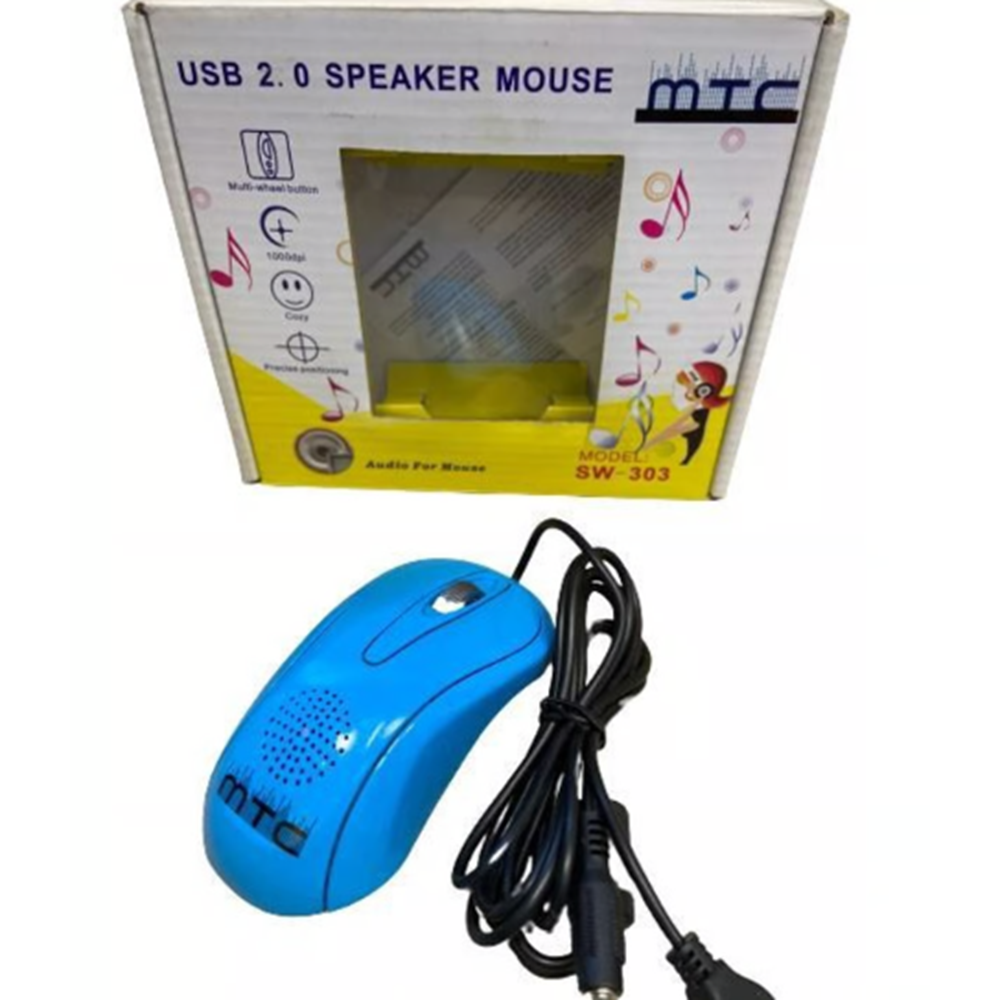 MTC - SW-303 USB 2.0 DAHİLİ HOPARLÖRLÜ KABLOLU MOUSE