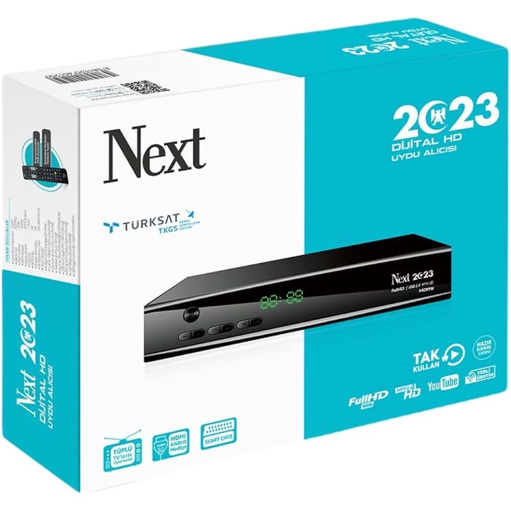 NEXT 2023 DIJITAL HD UYDU ALICISI