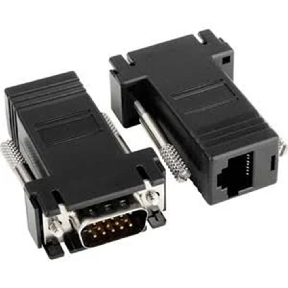 VGA EXTENDER ERKEK TO LAN CAT5 CAT5E RJ45 DIŞI ADAPTER