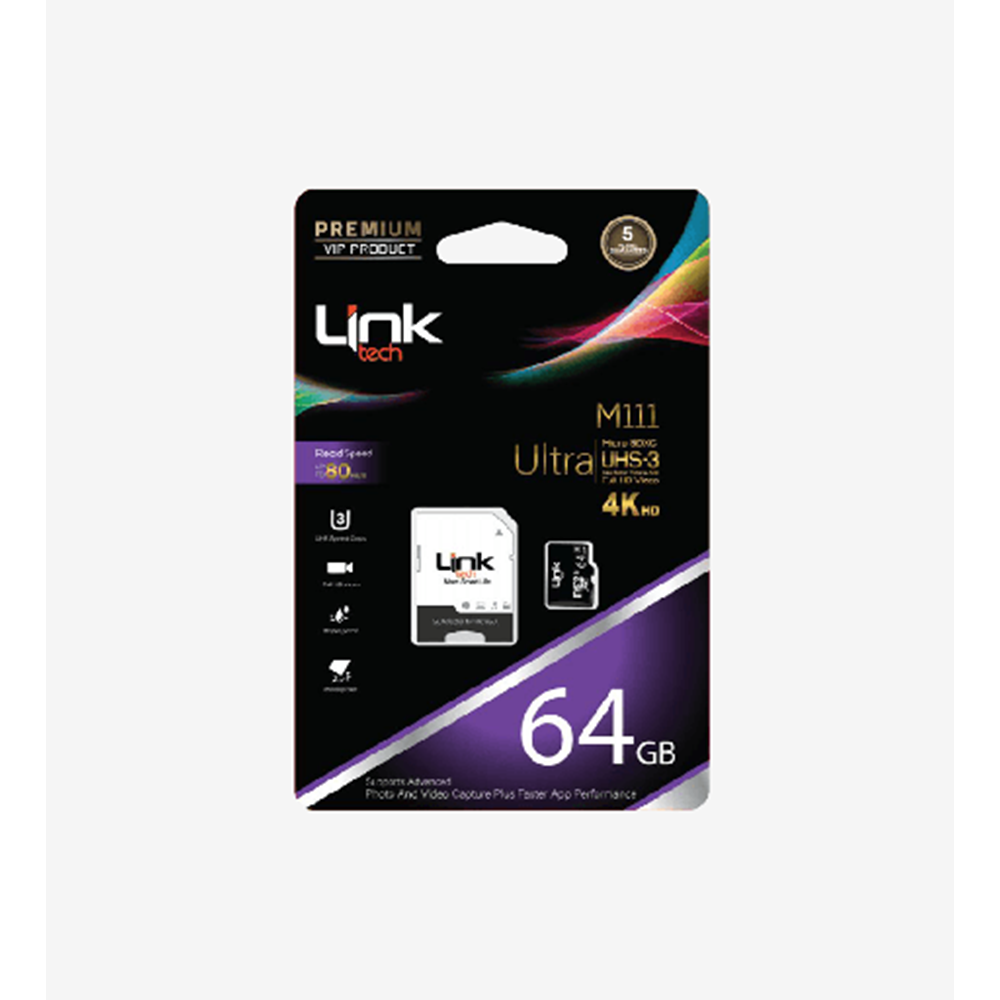 LINK TECH 64GB ULTRA LMC-M111 80MB/S HAFIZA KARTI