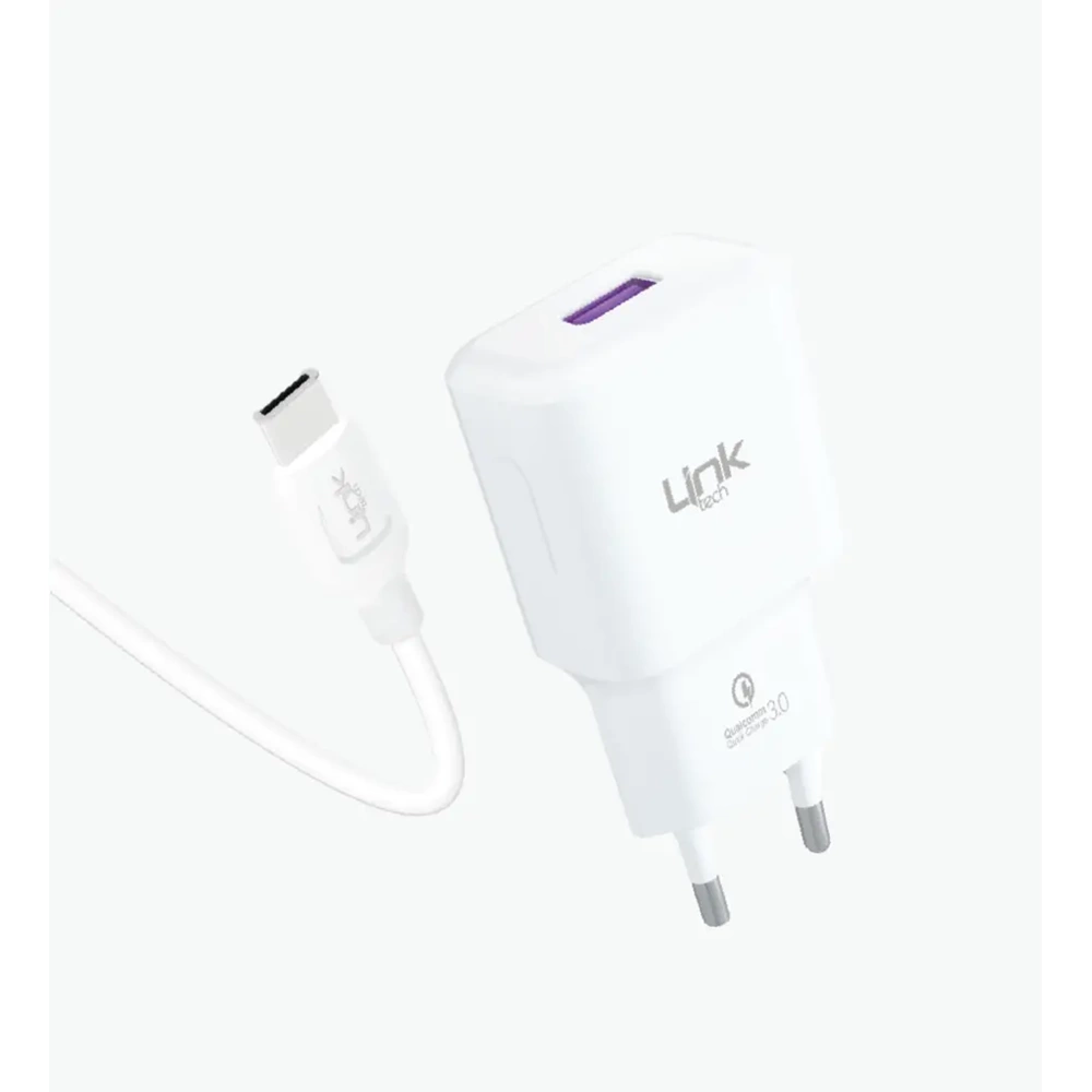 LINK-TECH CHARGER T443 E ECO TYPE-C 3.0A 18W HIZLI