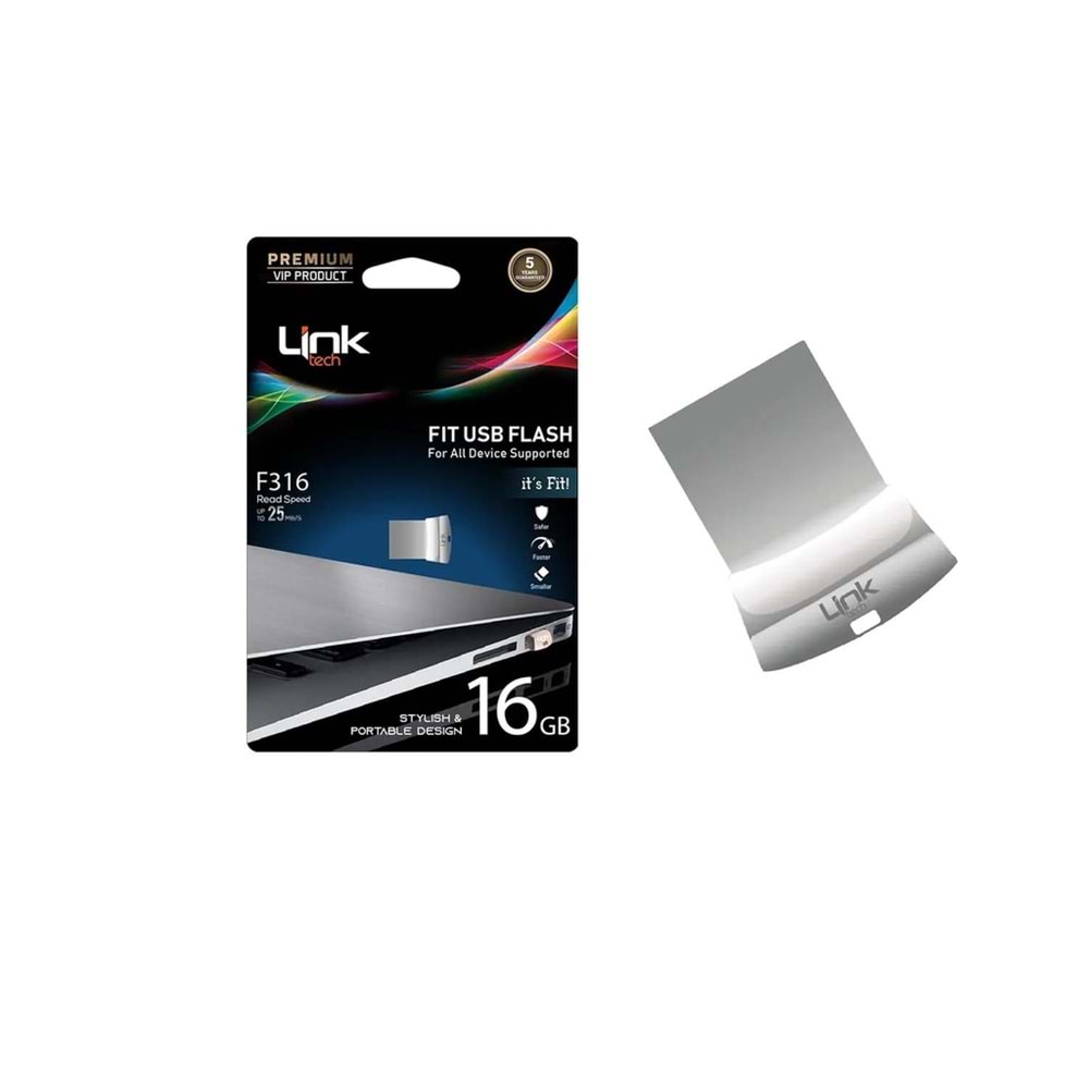 LINK TECH F316 FIT 16GB USB FLASH BELLEK