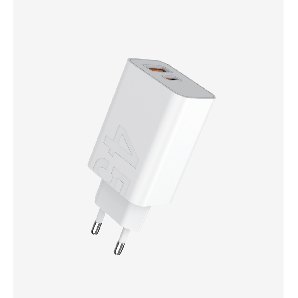 Linktech T462e Eco 45W PD3.0 QC4.0 Dual Şarj Adaptörü