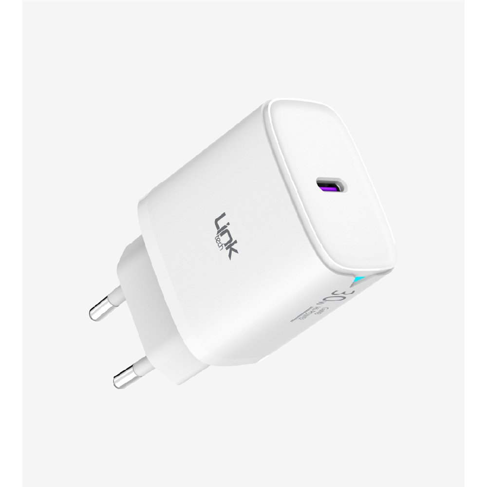 Linktech C312 30W Type-C Kablolu Hızlı Şarj Aleti