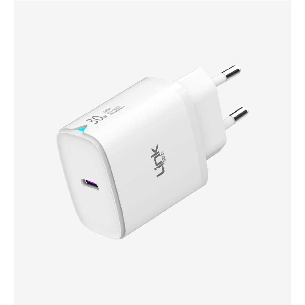 Linktech C312 30W Type-C Kablolu Hızlı Şarj Aleti