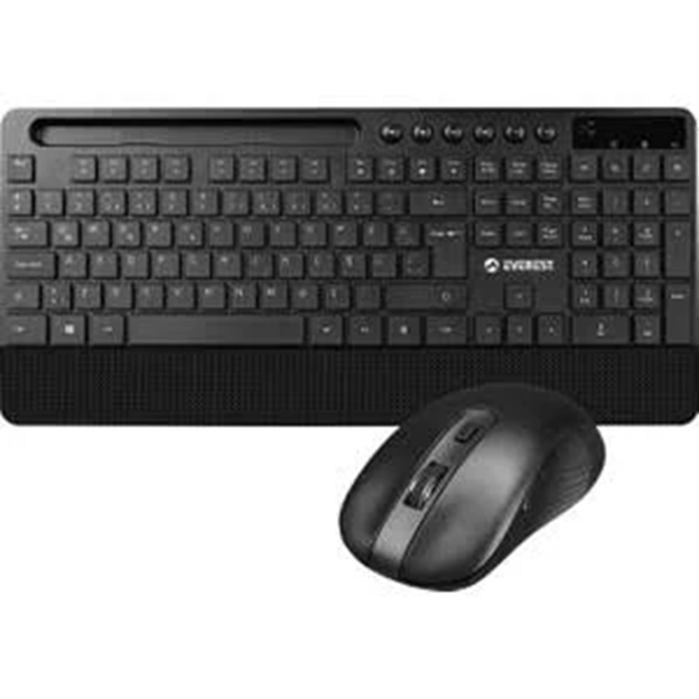 EVEREST KM-9676 SİYAH M.MEDİA KABLOSUZ SET