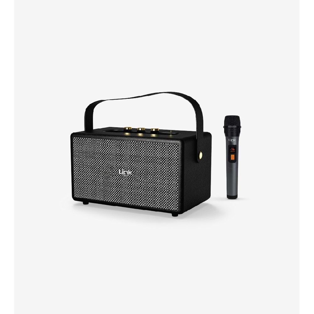 LİNK TECH LBS-M402 BLACK TAŞINABİLİR BLUETTOH HOPARLÖR