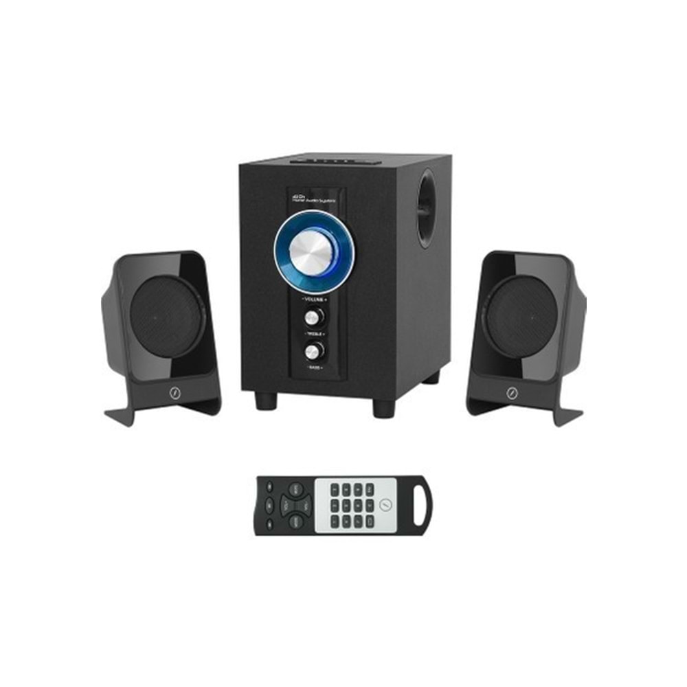 FRİSBY FS-6100 2.1 AHŞAP HOPARLÖR SİSTEMİ (SD/USB)