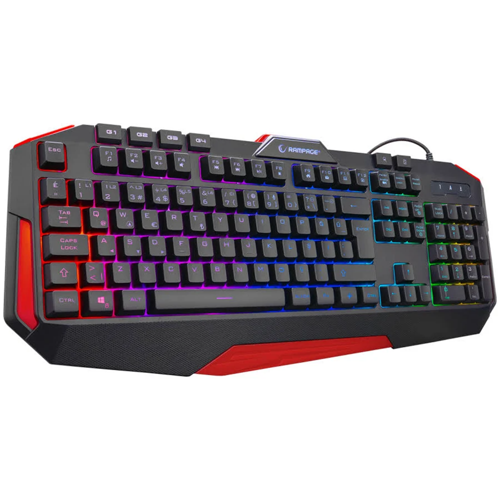 Everest Rampage KB-RX7 ALPOR Yeşil USB Klavye