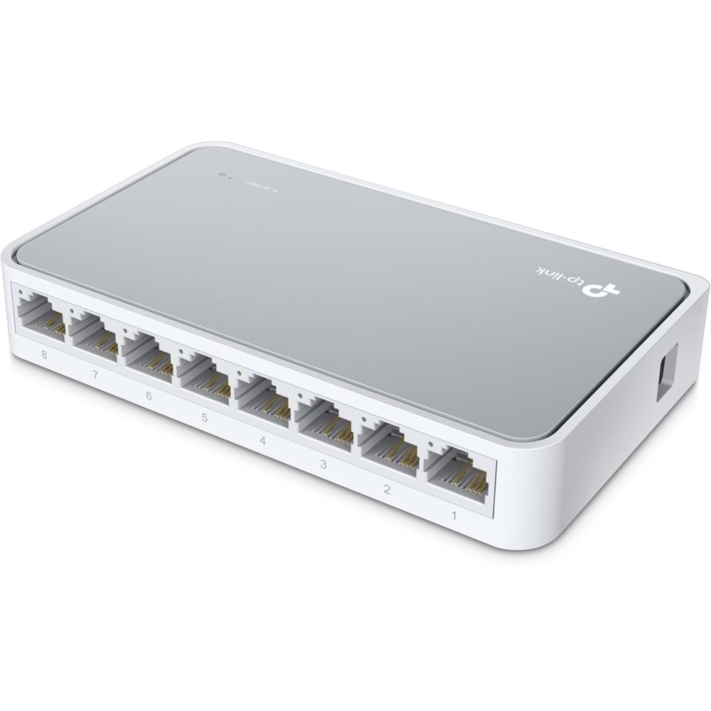 TP-Link TL-SF1008D 8 Port 10/100Mbps Tak & Çalıştır Enerji Tasarruflu Ethernet Switch