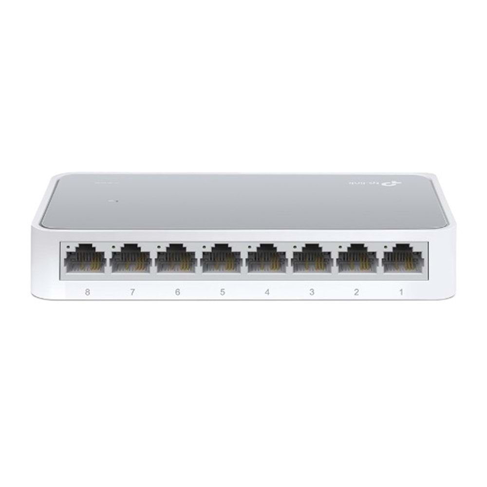TP-Link TL-SF1008D 8 Port 10/100Mbps Tak & Çalıştır Enerji Tasarruflu Ethernet Switch