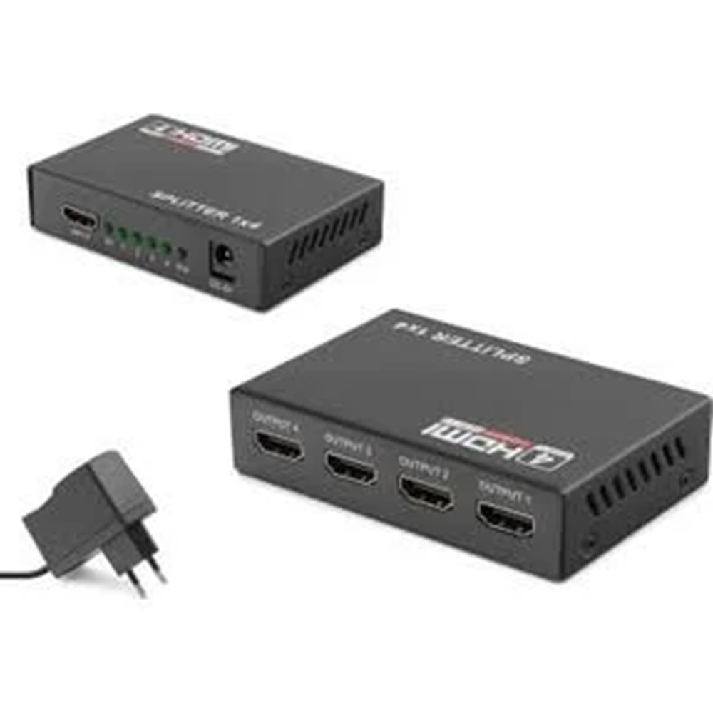 HADRON HDX1286 HDMI SPLİTTER 1 GİRİŞ 4 ÇIKIŞ