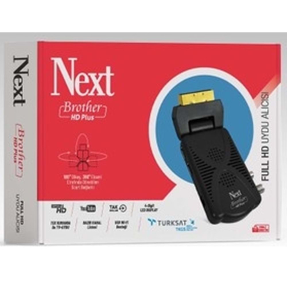 NEXT BROTHER HD PLUS FULL HD SCARTLI UYDU ALICI