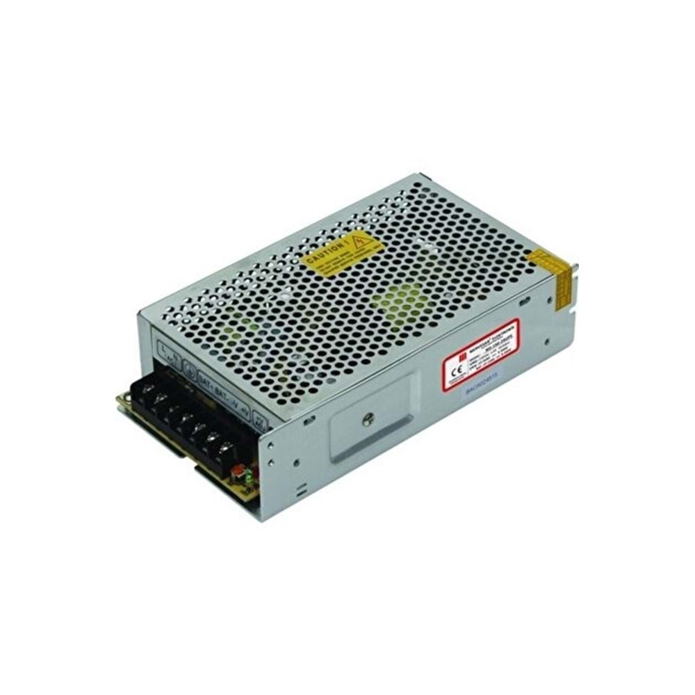 MERVESAN MRW-250-12 12V 20A 250W METAL KASA ADAPTÖR