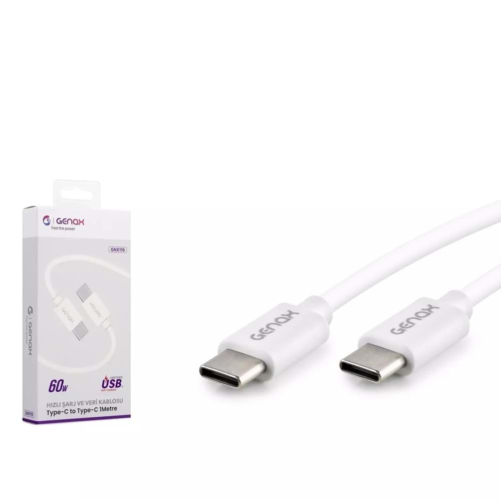 GENAX USB TYPE-C HIZLI ŞARJ KABLOSU