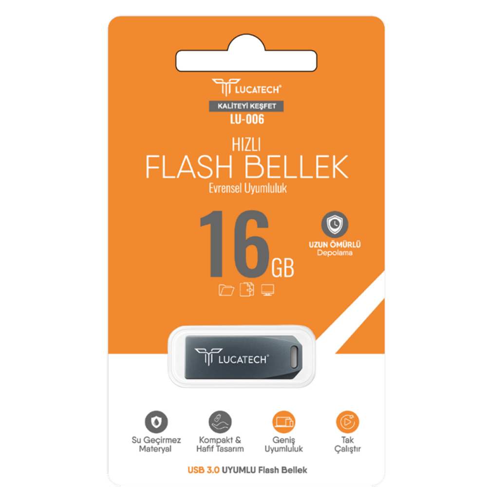 LUCATECH LU-006 FLASH BELLEK 16GB